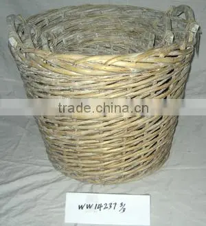natural wicker firewood baskets quality good