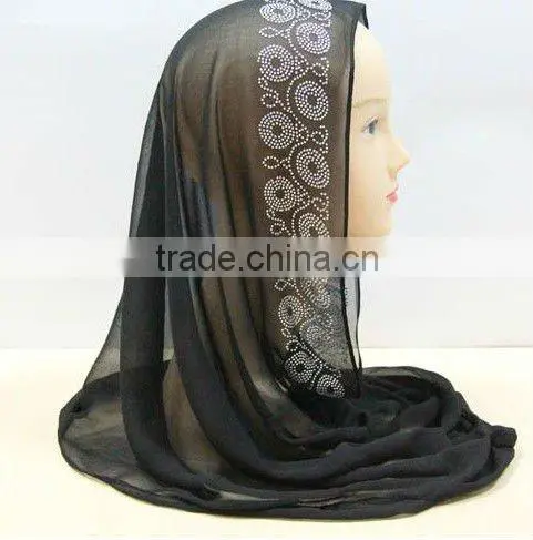 A394 Newest VOGUE 39cm*54cm MUSLIM SCARF HIJAB
