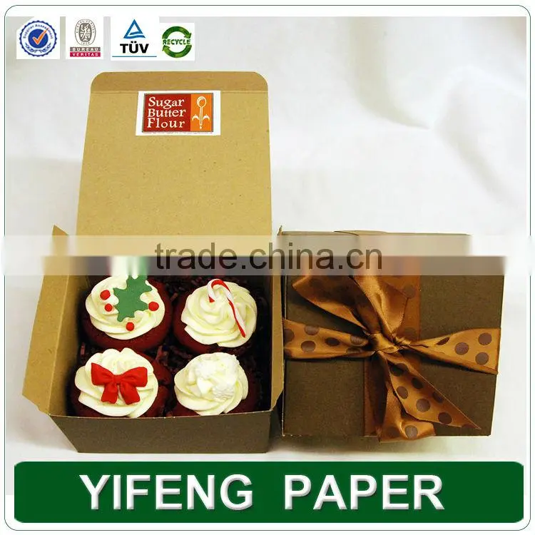 custom cardboard cheap recycled packaging eco paper moon cake box design