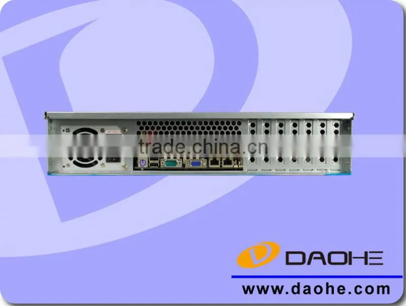 2U Entry Computing and Storage Server Chassis - 8x 3.5" Hot-Swap