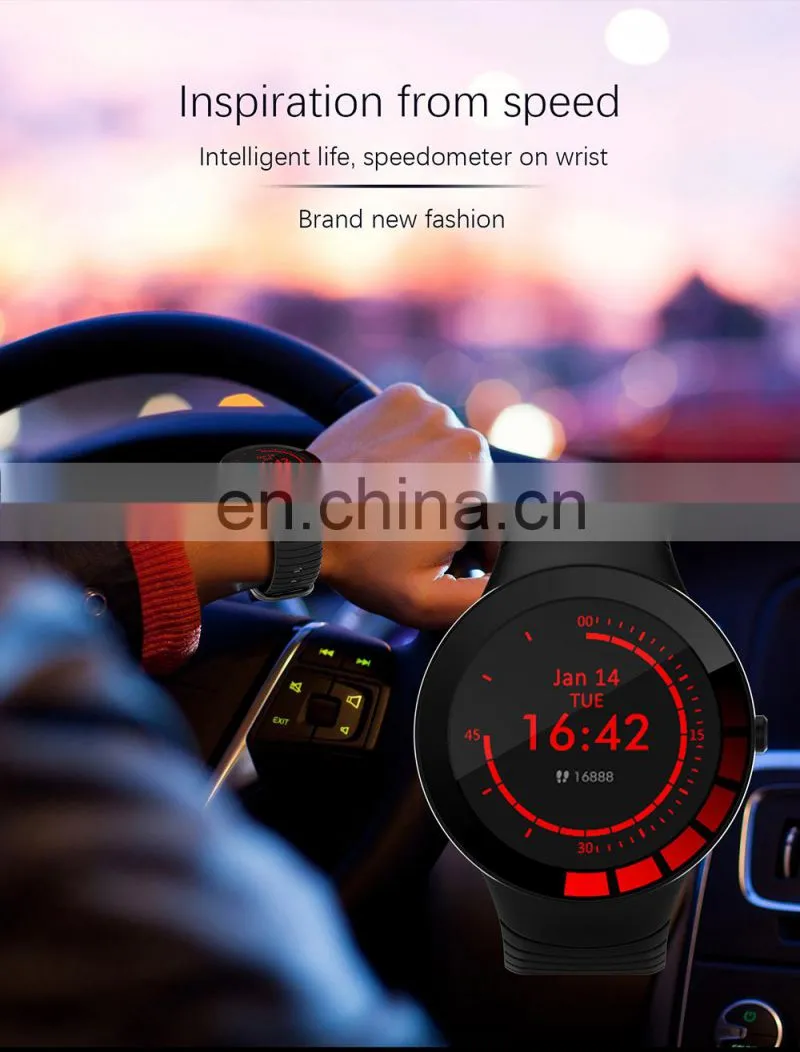 SANDA E3 Branded Watches Temperature Alarm Heart Rate Clock Sport Adult Android Smart Watch