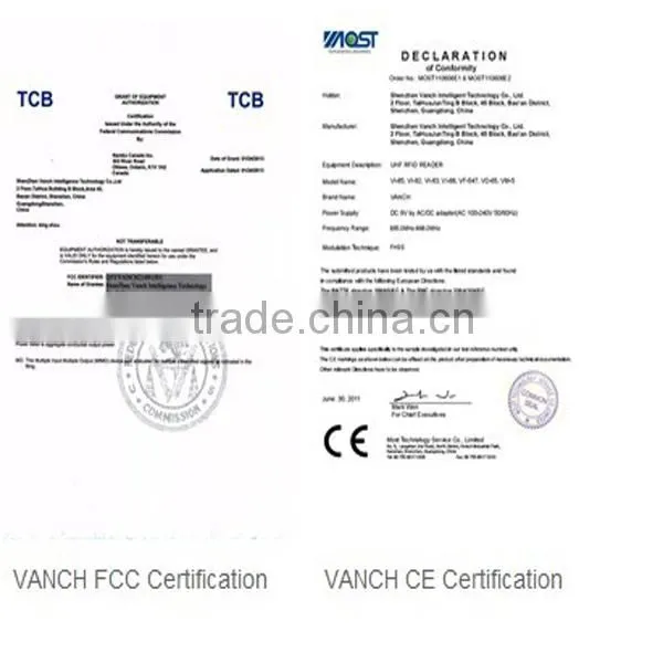 UHF RFID Laundry Reader Hardware System for rent service company