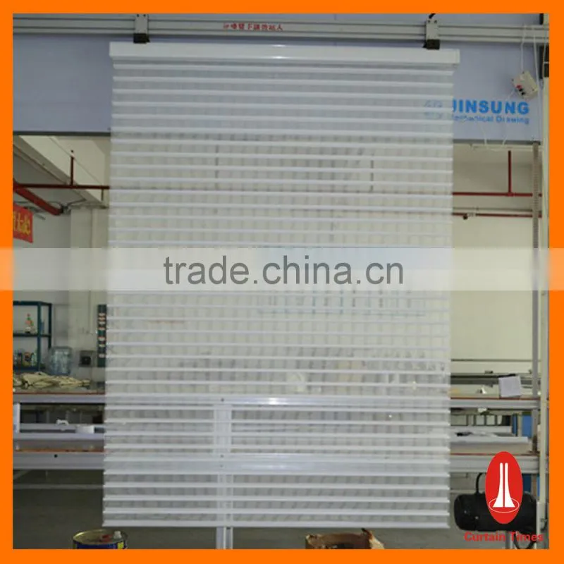 Colorful shangri-la sheer roller blinds/manual operate shangri-la blinds