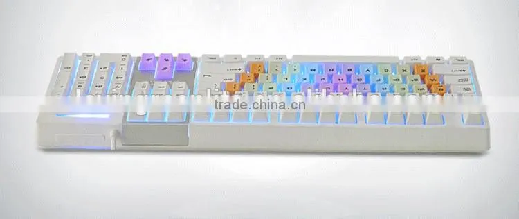 Wired Good Touch Feeling Low Voice Gaming Backlit Mechanical keyboard