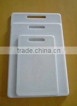 Food safe UHMW-PE white Cutting Board