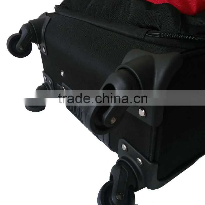 fashion high quality waterproof and durable nylon brand trolley travel bag case