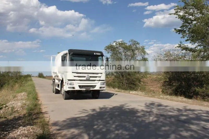 2015 new style howo concrete mixer truck 8 m3 6*4 Euro 2 with free parts