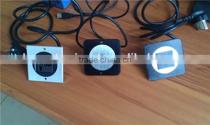 Aluminum Alloy Data Desk Outlet On Conference Table