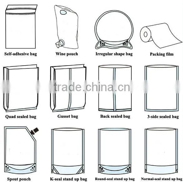 Kraft paper coffee & tea packaging bag/Stand up paper pouch for tea/mylar foil bag