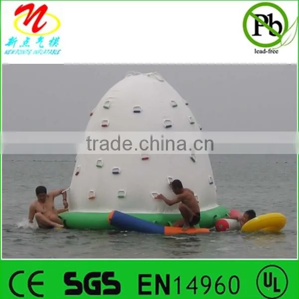 Inflatable iceberg water toy in water play equipment