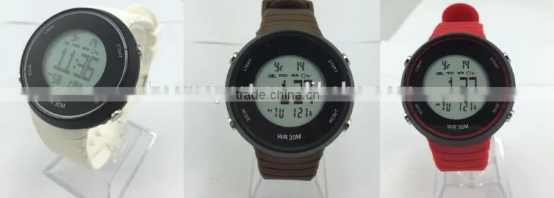 5.3k Frequency soft chest belt heart rate watch with step