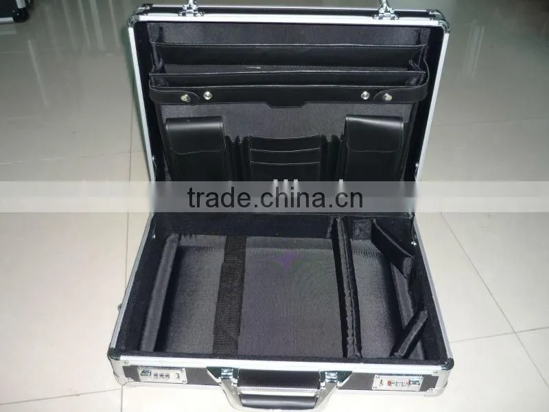 Aluminium brief trolley case