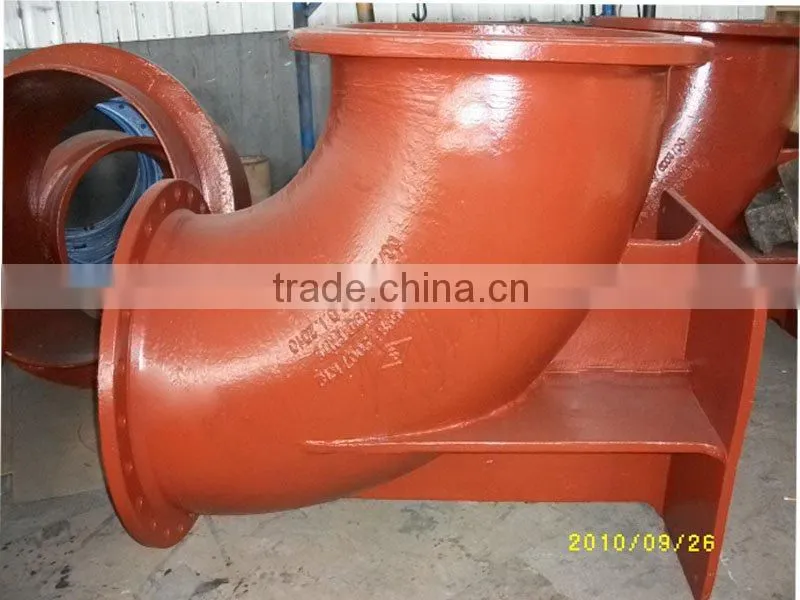 Doubile flanged pipe fitting