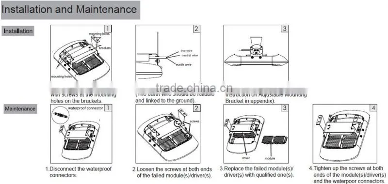 40w factory price wholesale LED Tunnel light