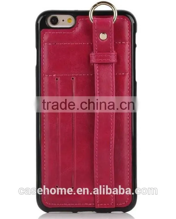 New Design Phone Back Cover for iphone 6s With Hand Strap