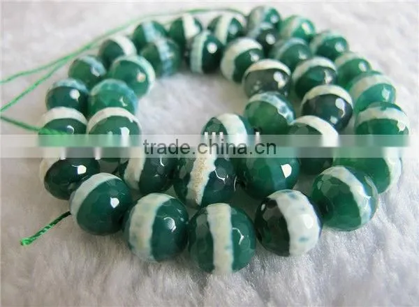 AB0347 Multicolor striped agate beads,semi precious beads