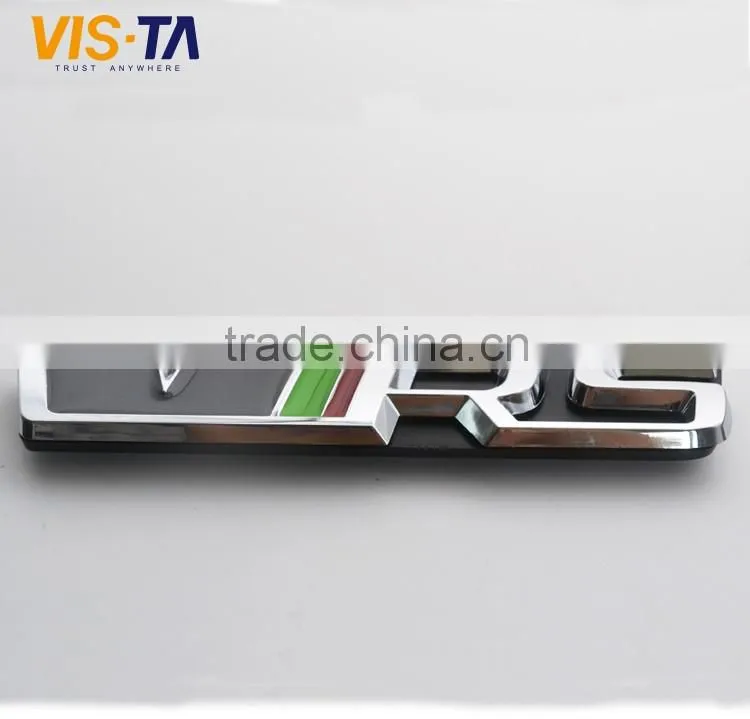 Wholesale price OEM design car badges emblems , Classic Aluminum metal car emblems and names