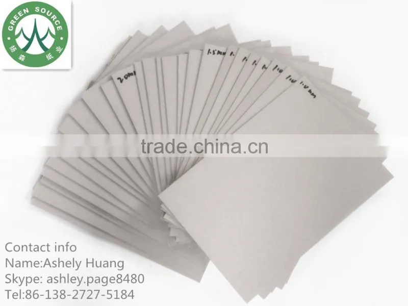 High quality Grey Chipboard for Book Cover