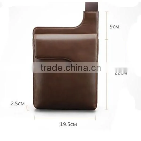 free shipping PU men's waist pack chest pack outdoor small bag messenger bag casual bag sports bag man men's waist pack
