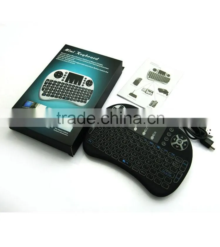 K08II Mini wireless keyboard mouse combo air mouse with backlight