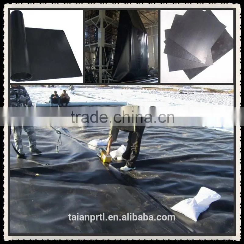 HDPE black Geomembrane for landfill 0.5mm/27Mpa price