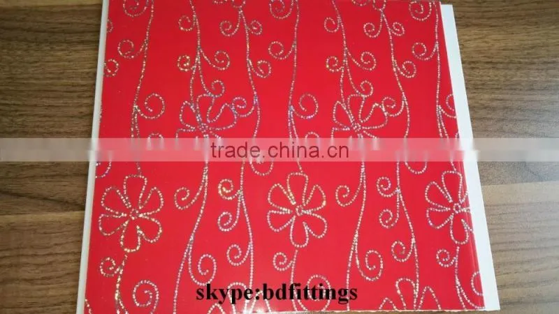 waterproof fireproof bathroom pvc ceiling cladding bathroom paneling