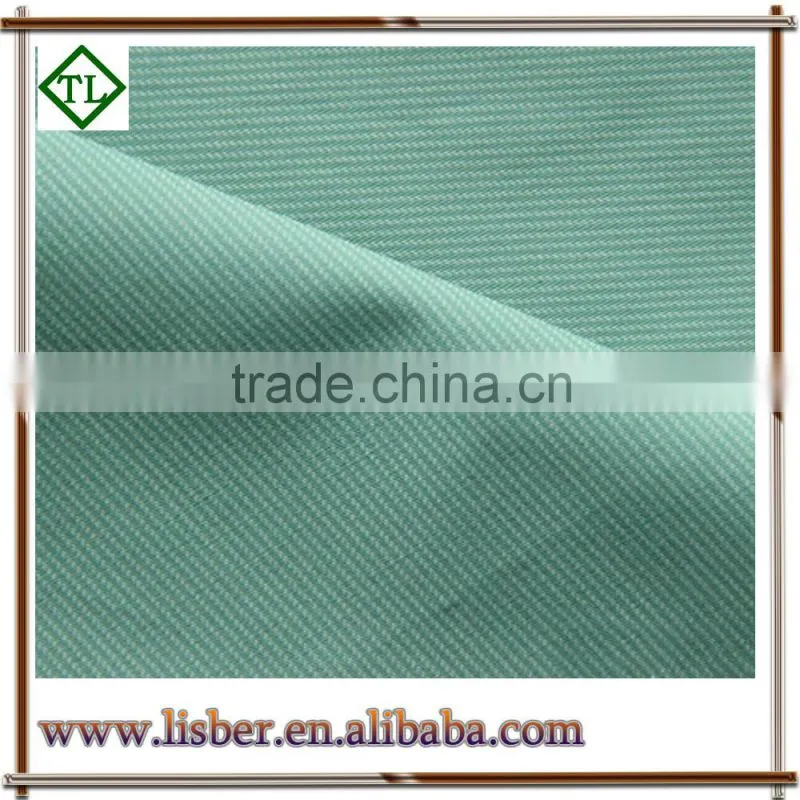 polyester cotton blend fabric for TC 3 / 1 twill single yarn drill fabric