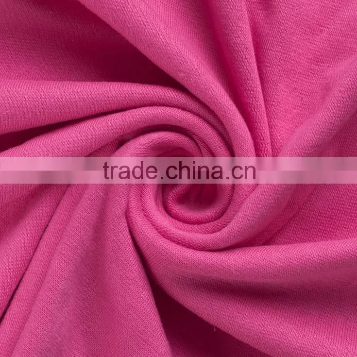2016 Special Supply 100% Cotton Slub Knitted Hosiery Fabric 2*2 rib