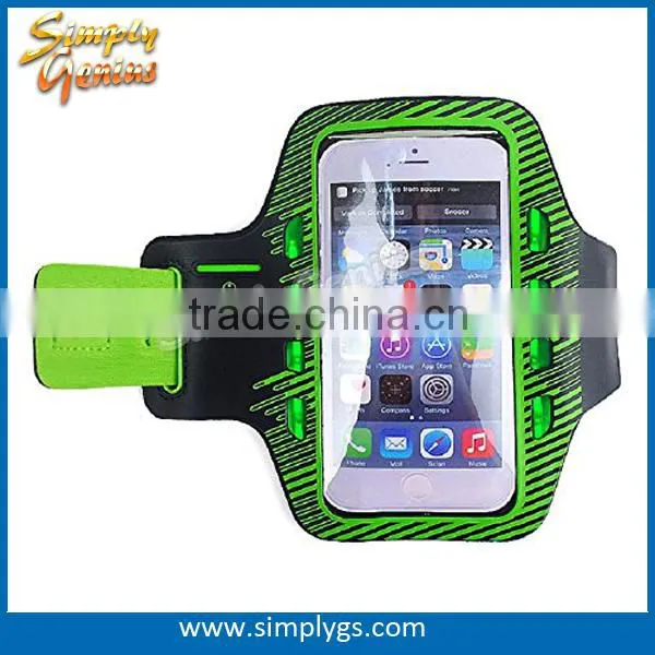 (Wholesale) LED Sport Armband for iPhone 6, led armband for Samsung Galaxy S3/S4, led armband for running