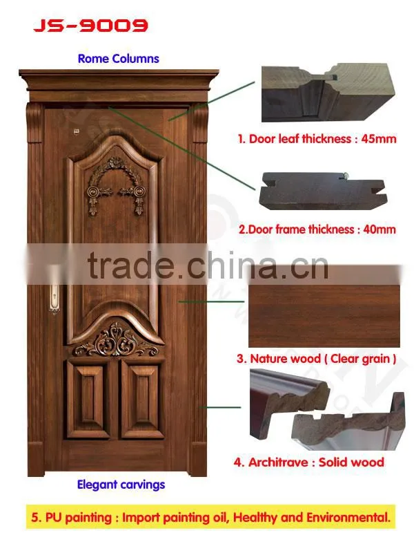 beech entry design wooden front door