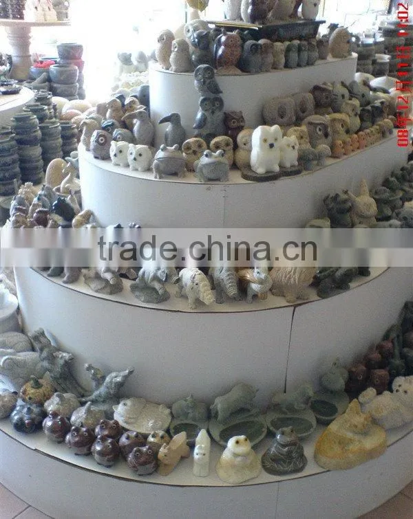 white marble animal carving