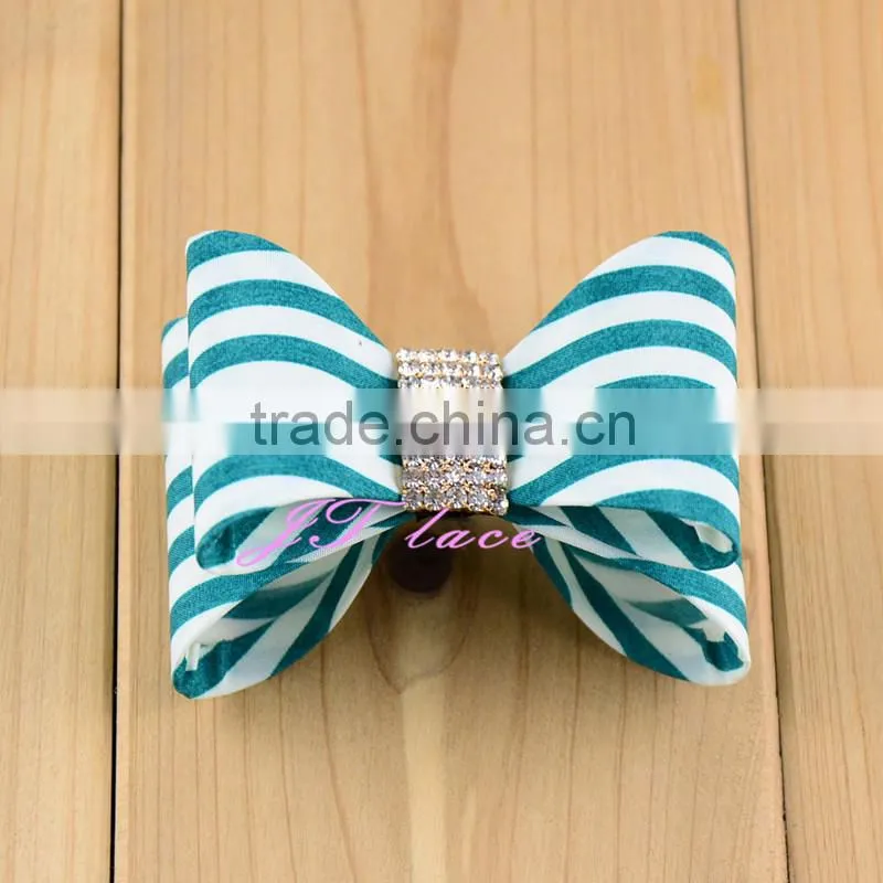 Navy /White butterfly accessories- pale hair bow- large hair bow - holiday hair bow decorate