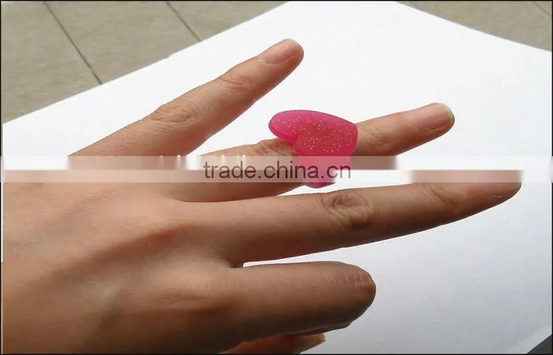 Plastic finger puppet