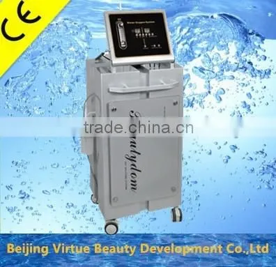 Multifunction facial cleaning brush microdermabrasion skin jet peel machine