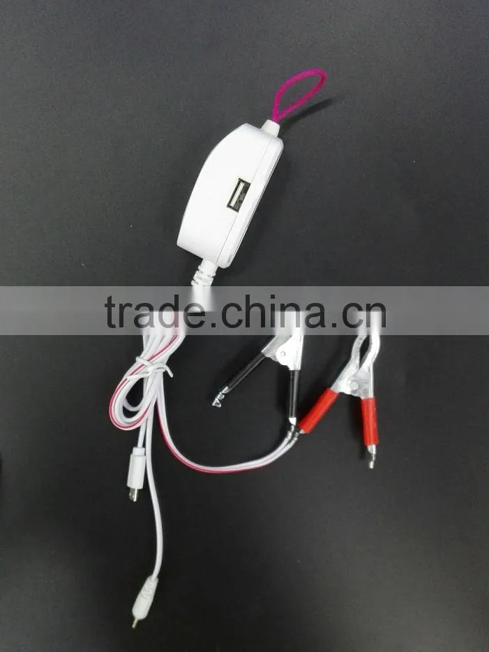 wholesale battery ship clip charger for phone battery ship clip charger with usb