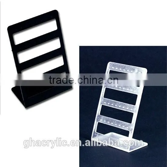 GH-RZ355 Contemporary design modern Acrylic Earring Display Card,Plexiglass Earring Display