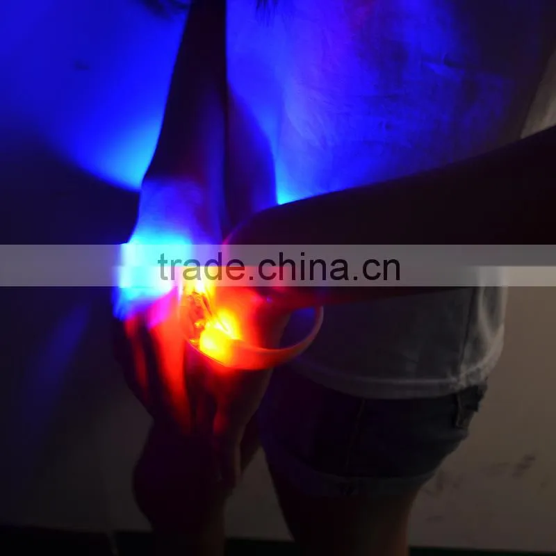 Camouflage silicone luminous bracelet,Remote control models,silicone lovers luminous bracelet