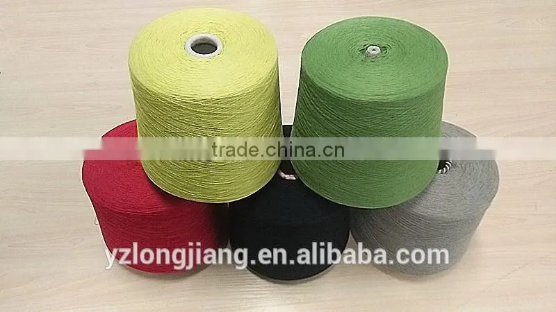 Siro spinning, compact spinning or ring spun spinning, Dyed bamboo yarns