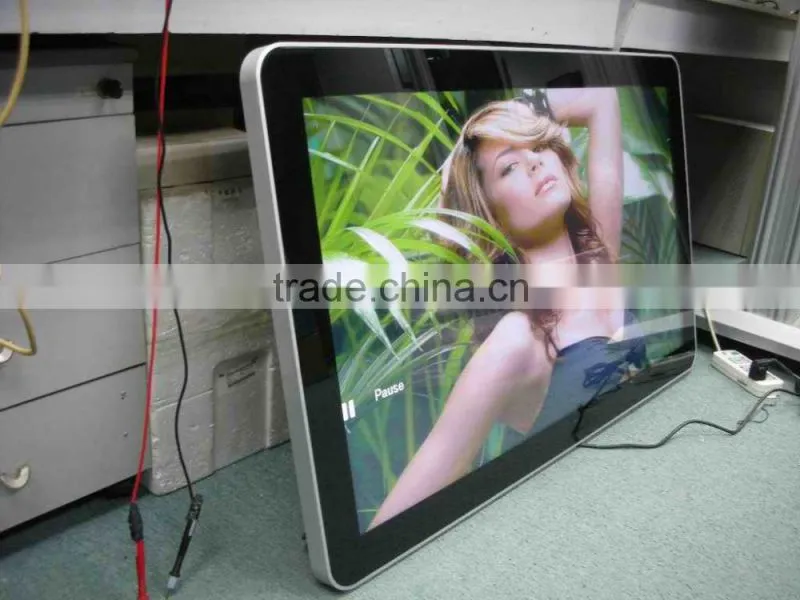 55 inch Full HD Mirror LCD Monitor Advertising Digital Signage System