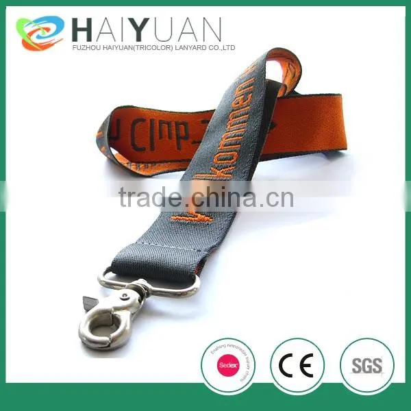woven weave lanyard with 1 C design