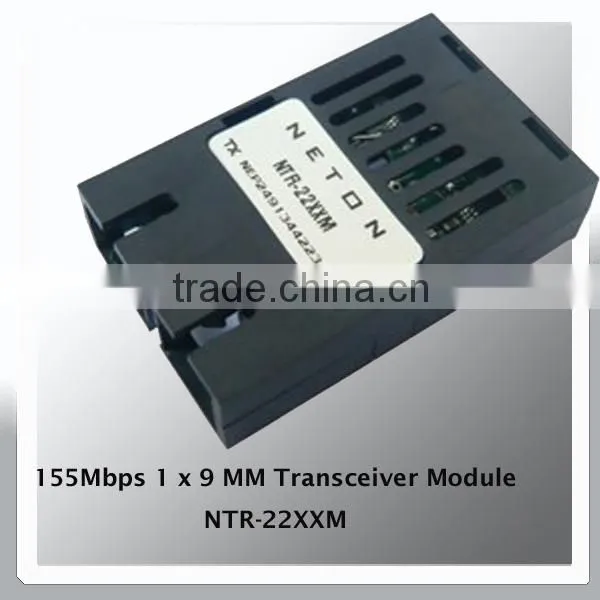 500Kbps 1.25G Transceiver Module 1 x 9 SFP Fiber Optic Module
