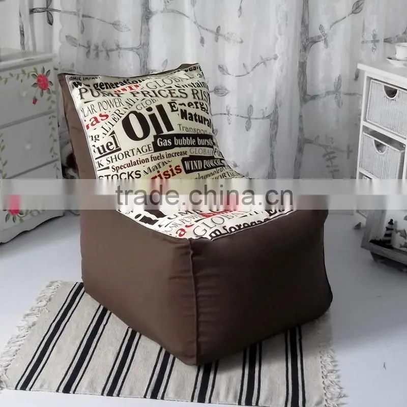 Square Single Lounge Bean Bag Sofa Chair