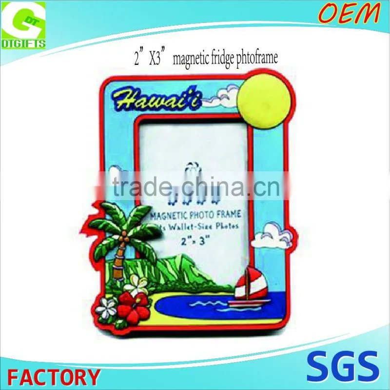 3D Customized logo football club world cup MAGNETIC 2"X3" Photo Frame