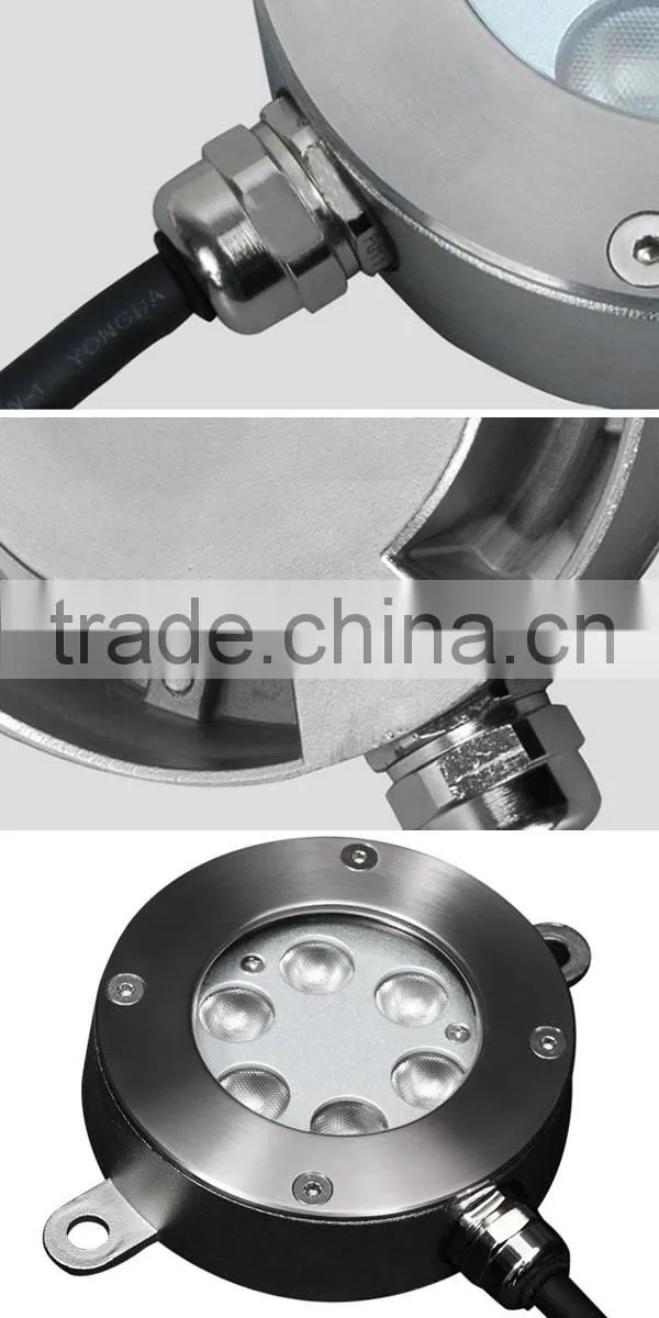 12W stainless steel LED underwater fountain light