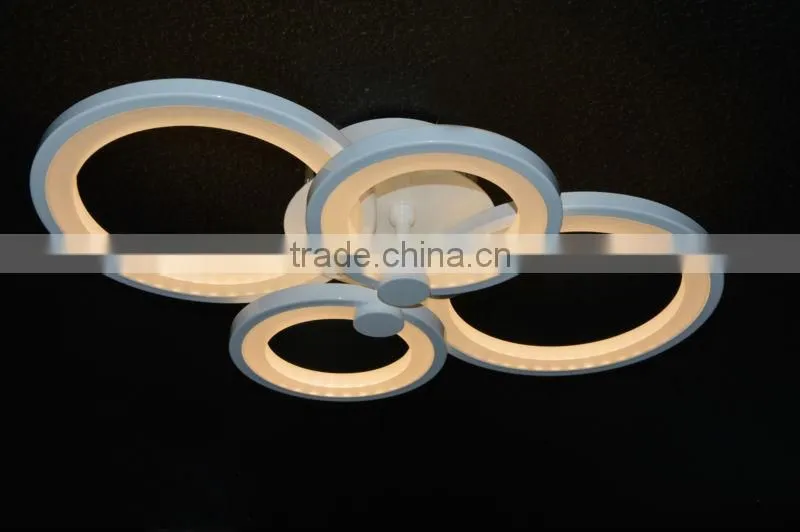 Best selling modern acrylic ceiling LED light fixture for hotel and home MX2566-4