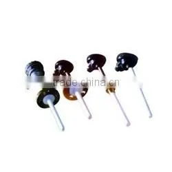 Metal wire J type thermocouple with double bayonet cap