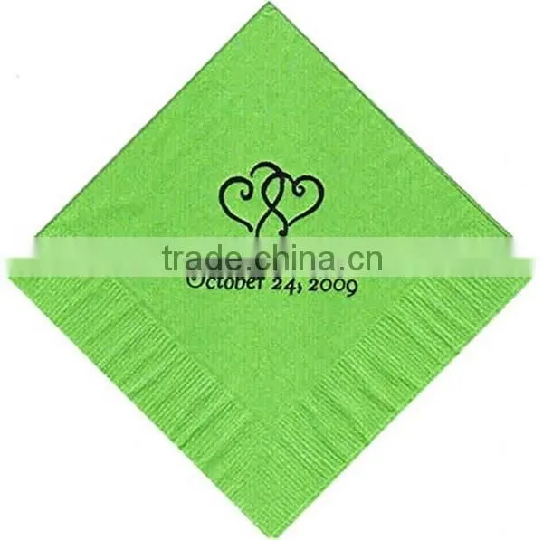100 Printed Personalized Beverage Cocktail Party Napkins