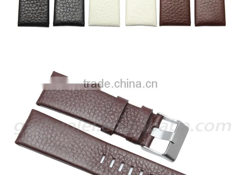 2016 Fashion belt good quality watch band real leather watch strap 22|24|26|28|30mm