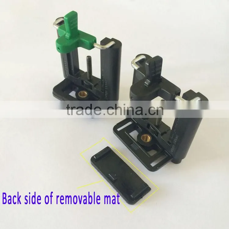 Screw&Spring adjustable new design black tab cell phone tripod mount 55-100mm universal for iPhone6/6S/7/SE,Samsung S6 Nubia Z11