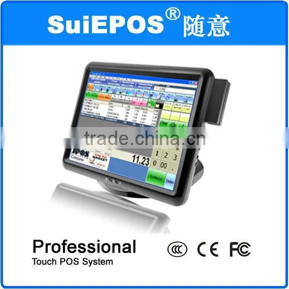 Electronic cash register pos system all in one with customer display
